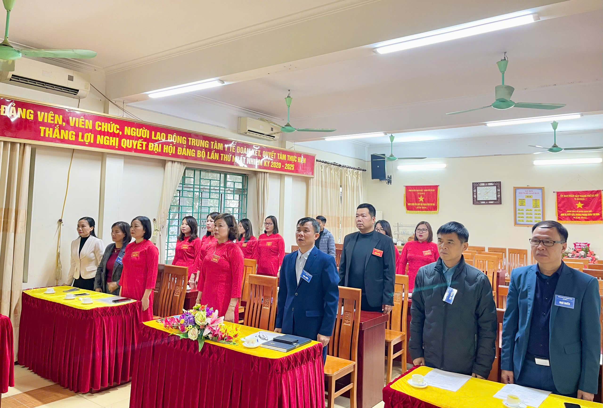 Chi bộ 3 – Đảng Bộ Trung tâm Y tế Thạch Thất tổ chức  Đại hội lần thứ III, nhiệm kỳ 2025-2027.