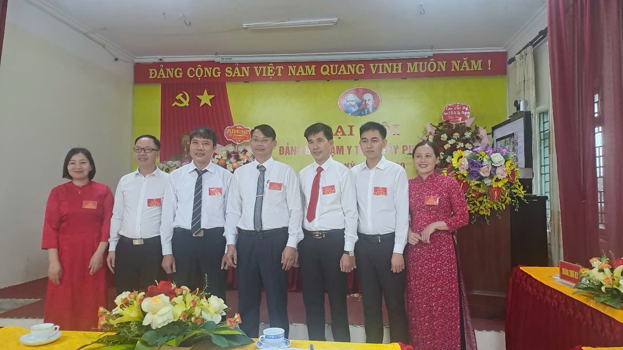 Đảng bộ Trạm Y tế xã Tây Phương tổ chức Đại hội lần thứ I, nhiệm kỳ 2025–2030